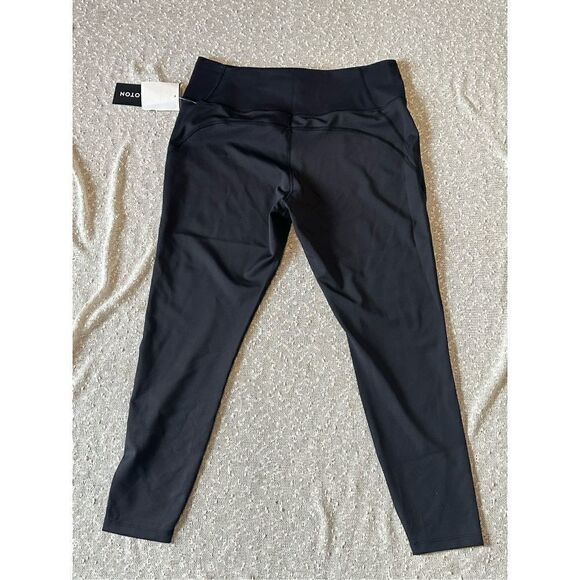 PELOTON XL Move Seamed High Waist Black Compression Leggings NWT - Picture 4 of 10